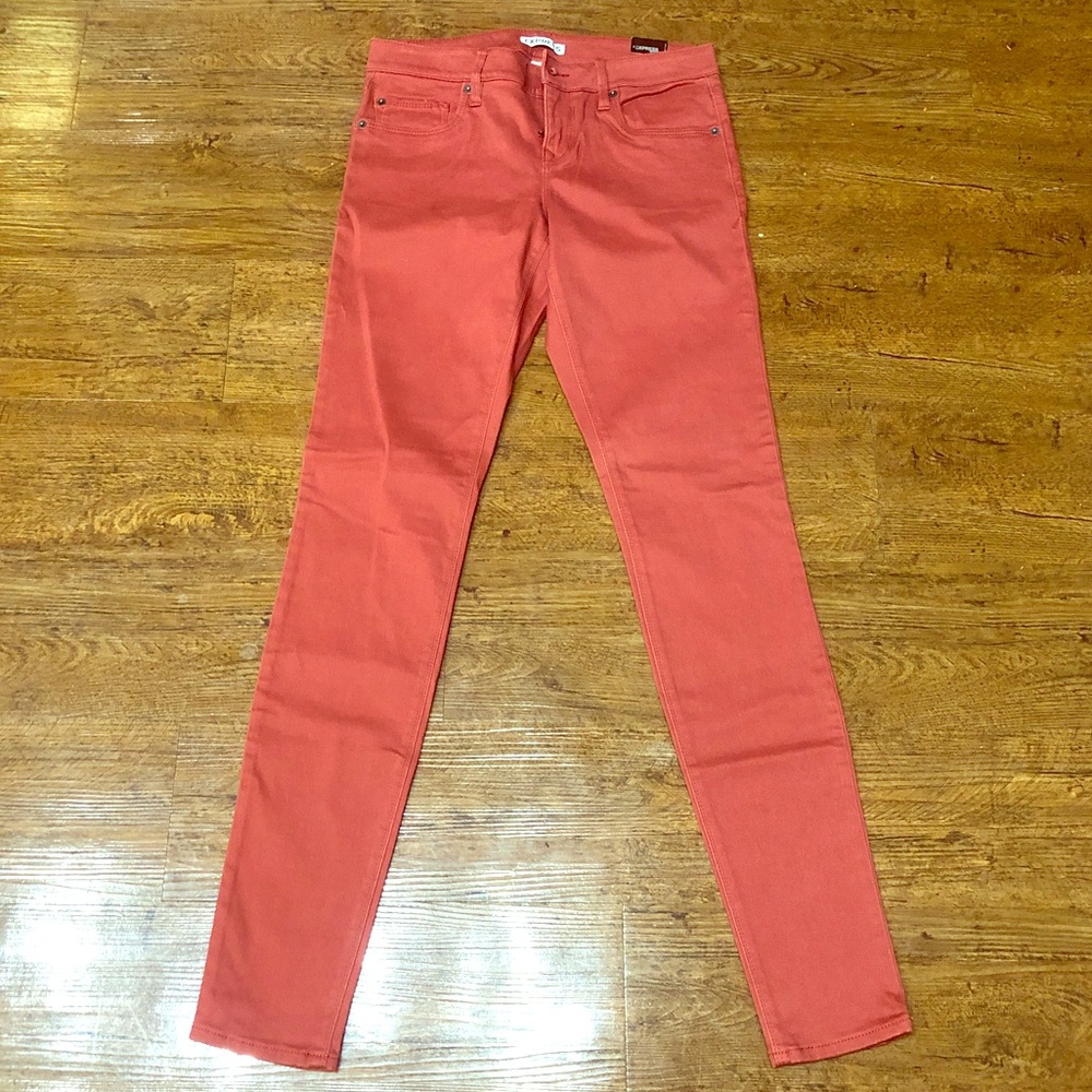 NWT Express Red Stella Jean Leggings Size 2